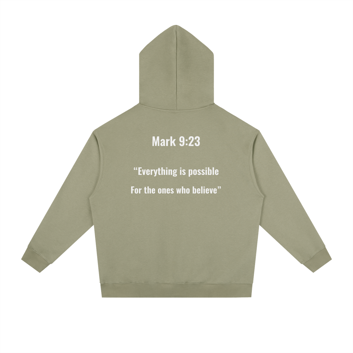 Mark 9:23 hoodie