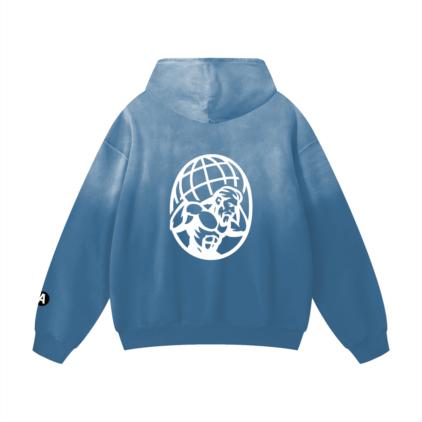 Heavyweight Atlas fade hoodie