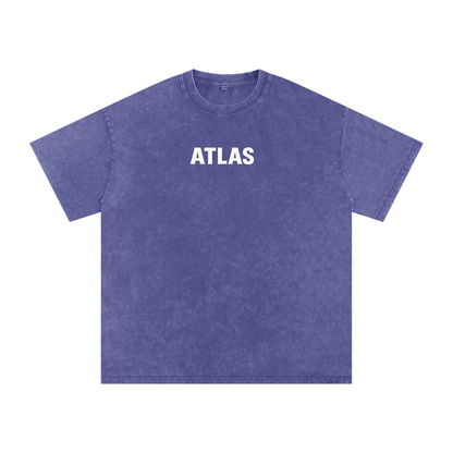Atlas Snow Washed Oversized Tee