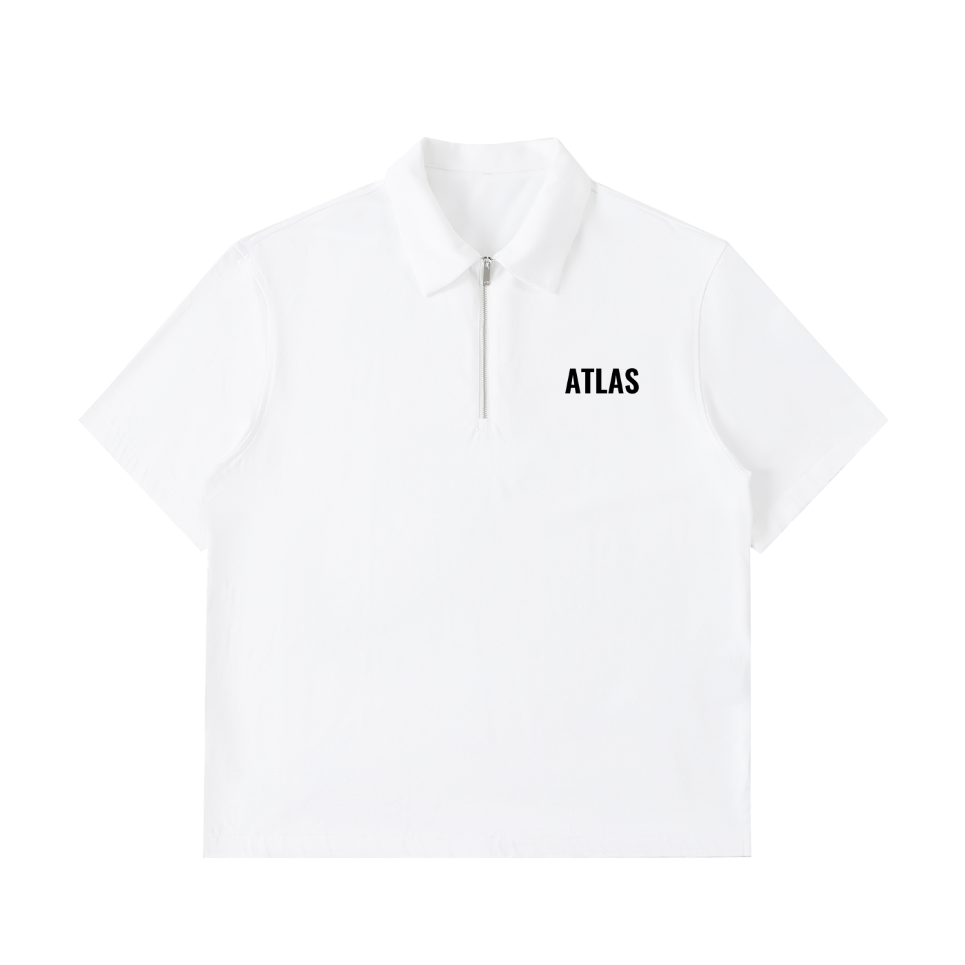Half zip atlas polo