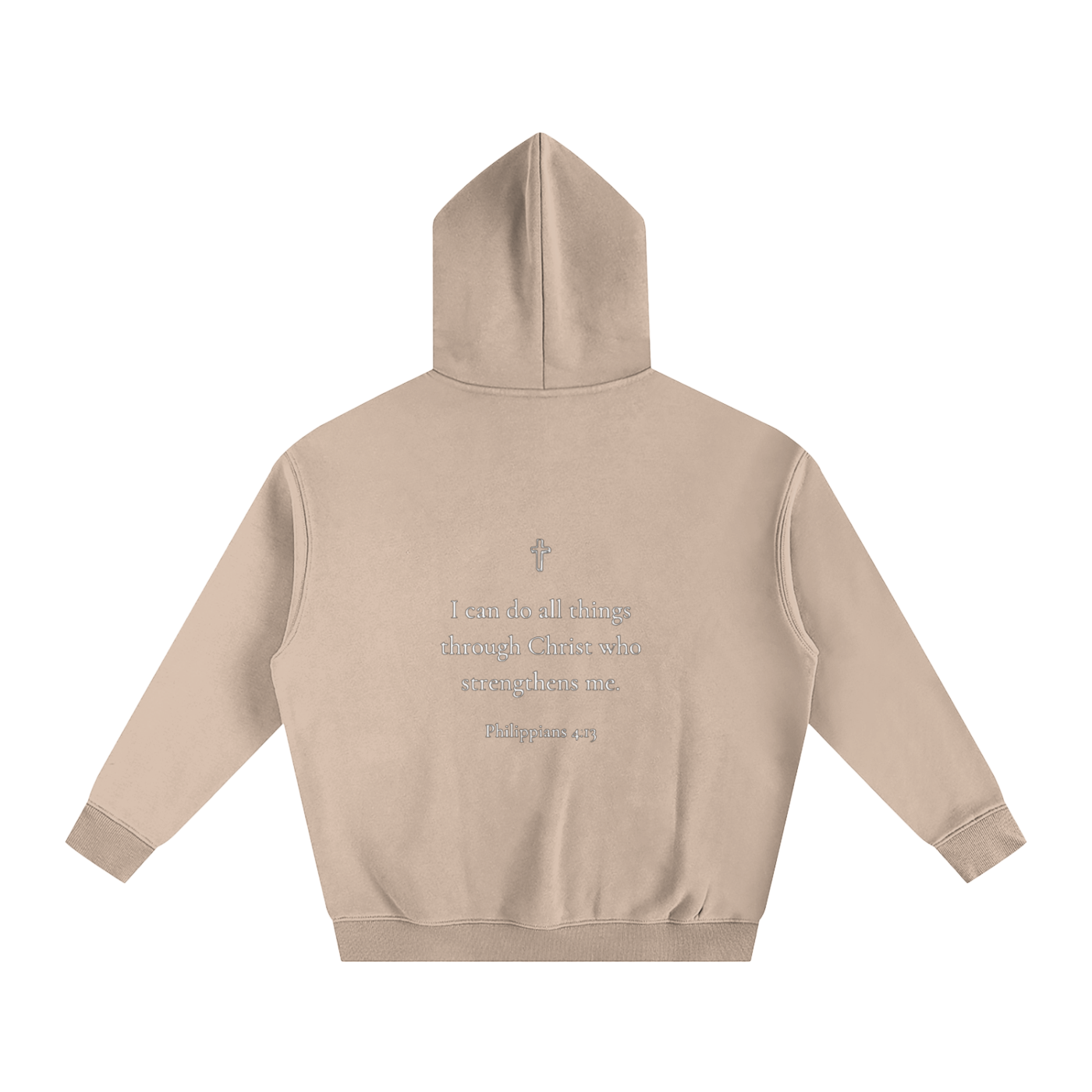 Philippians 4:13 Oversized Hoodie