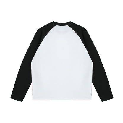 Color-Blocked Long Sleeve Tee