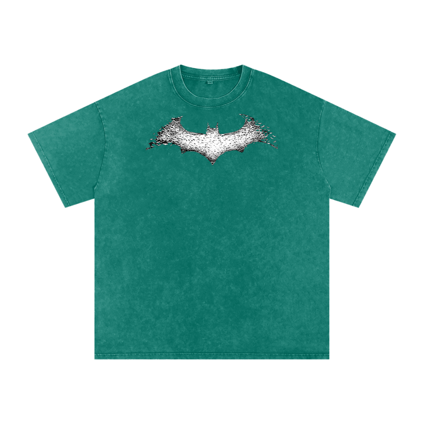 Batman Snow Washed Oversized Jesus Tee