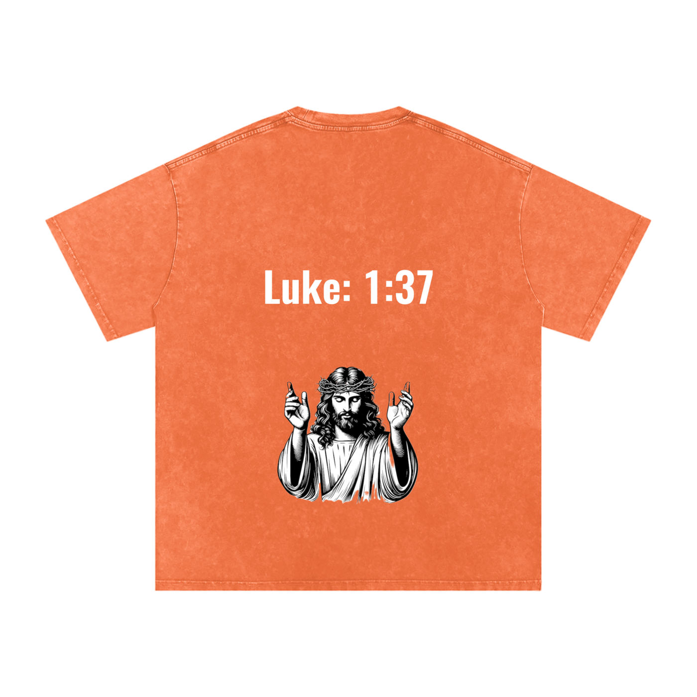 Luke 1:37 Oversized Tee