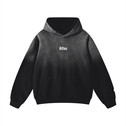 Heavyweight Atlas fade hoodie