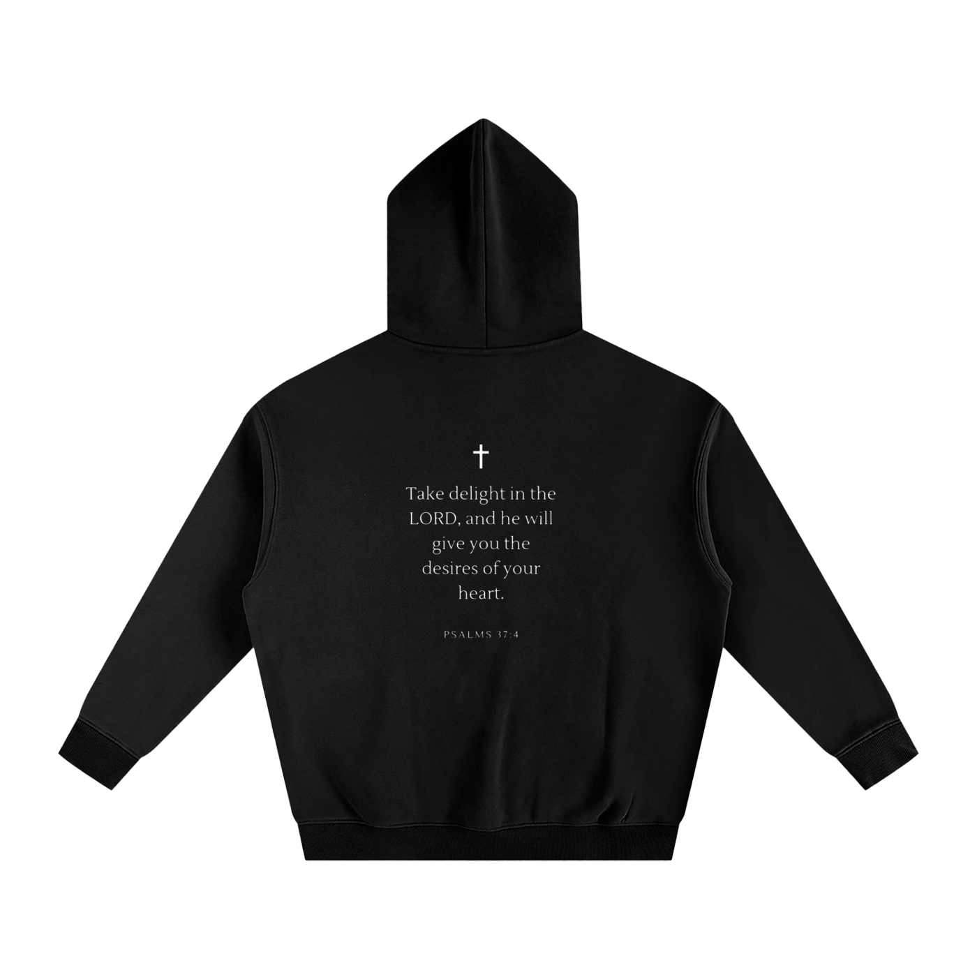 Psalms 37:4 Oversized Hoodie