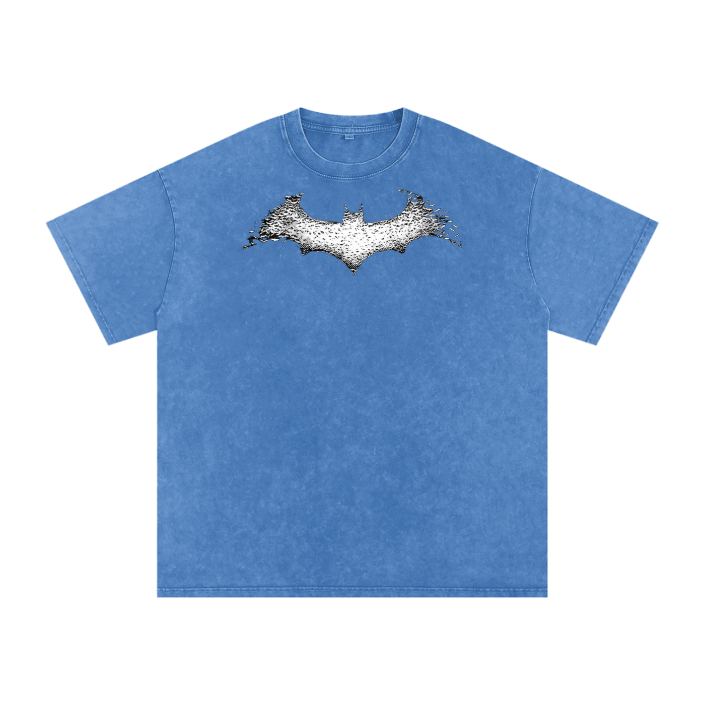 Batman Snow Washed Oversized Jesus Tee
