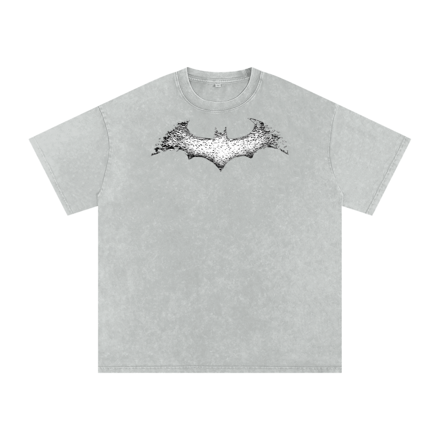 Batman Snow Washed Oversized Jesus Tee
