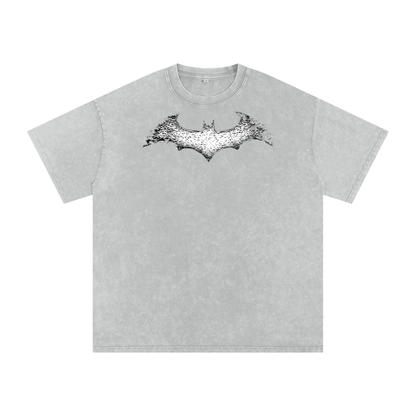 Batman Snow Washed Oversized Jesus Tee