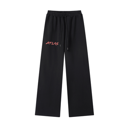 WOMENS PINK ATLAS STRAIGHT LEG PANTS