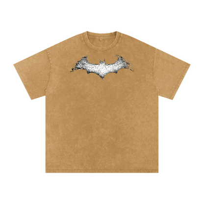 Batman Snow Washed Oversized Jesus Tee