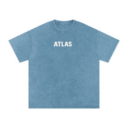 Atlas Snow Washed Oversized Tee