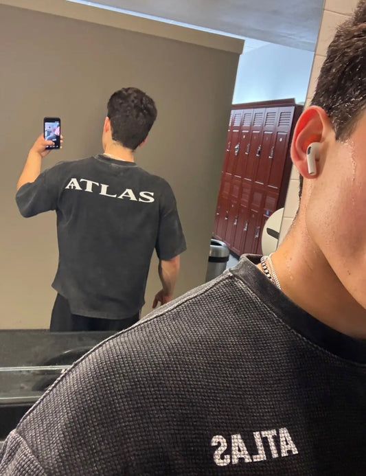 Atlas Waffle Washed Pump Cover