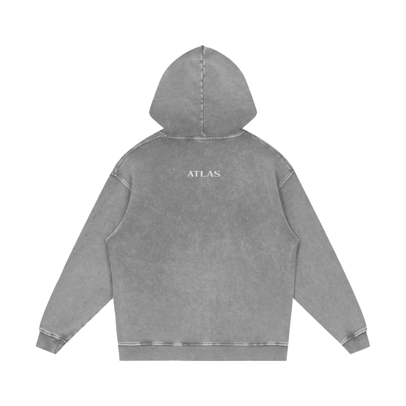 Snow Washed Bat Hoodie