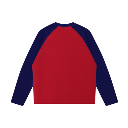 Color-Blocked Long Sleeve Tee