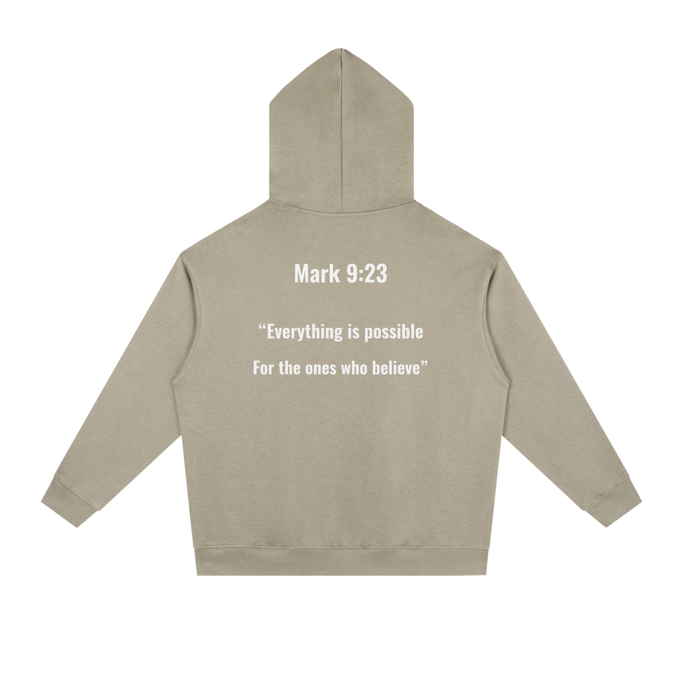 Mark 9:23 hoodie