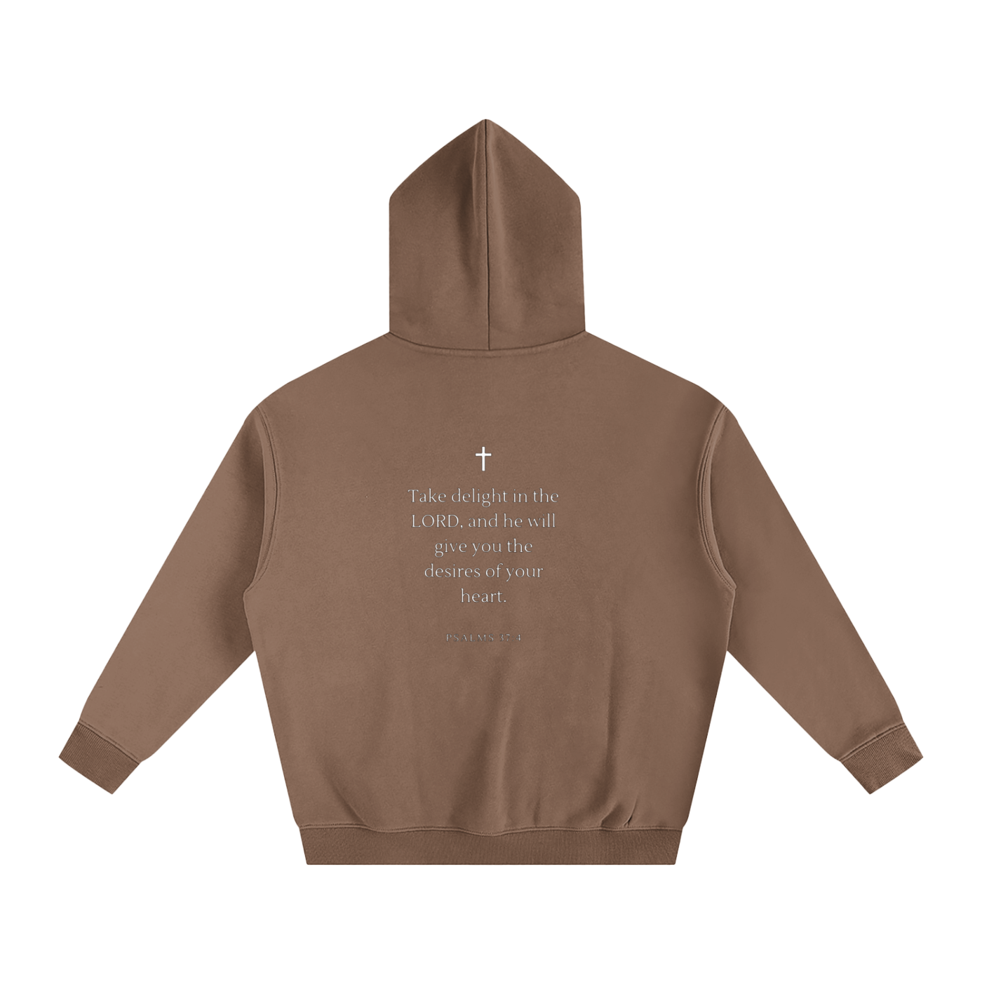 Psalms 37:4 Oversized Hoodie