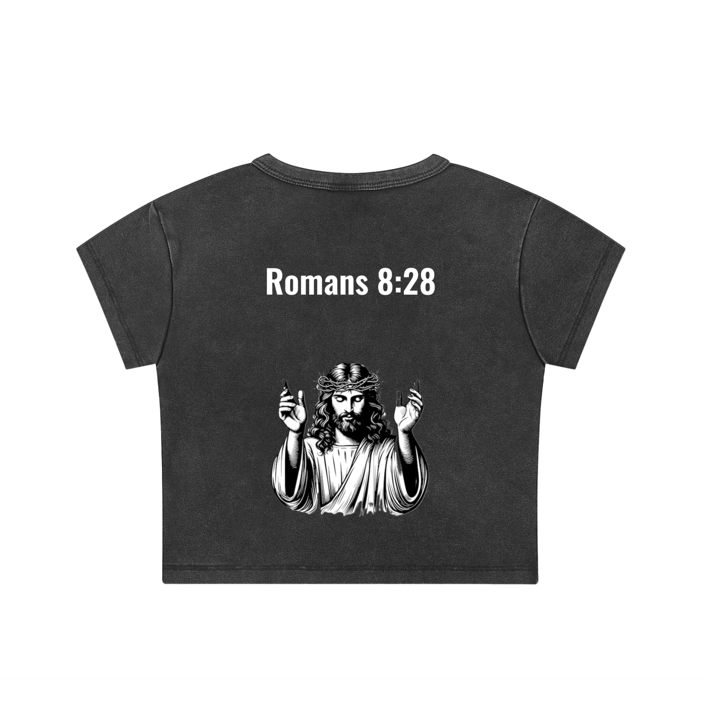 Atlas Snow Washed Crop Top