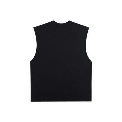 Atlas Raw Edge Cotton Tank