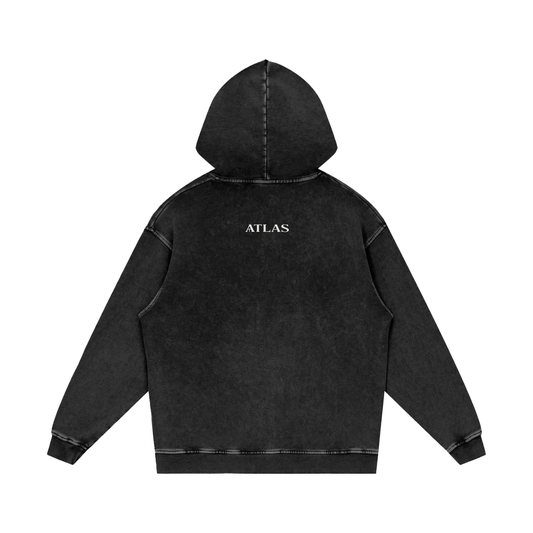 Snow Washed Bat Hoodie