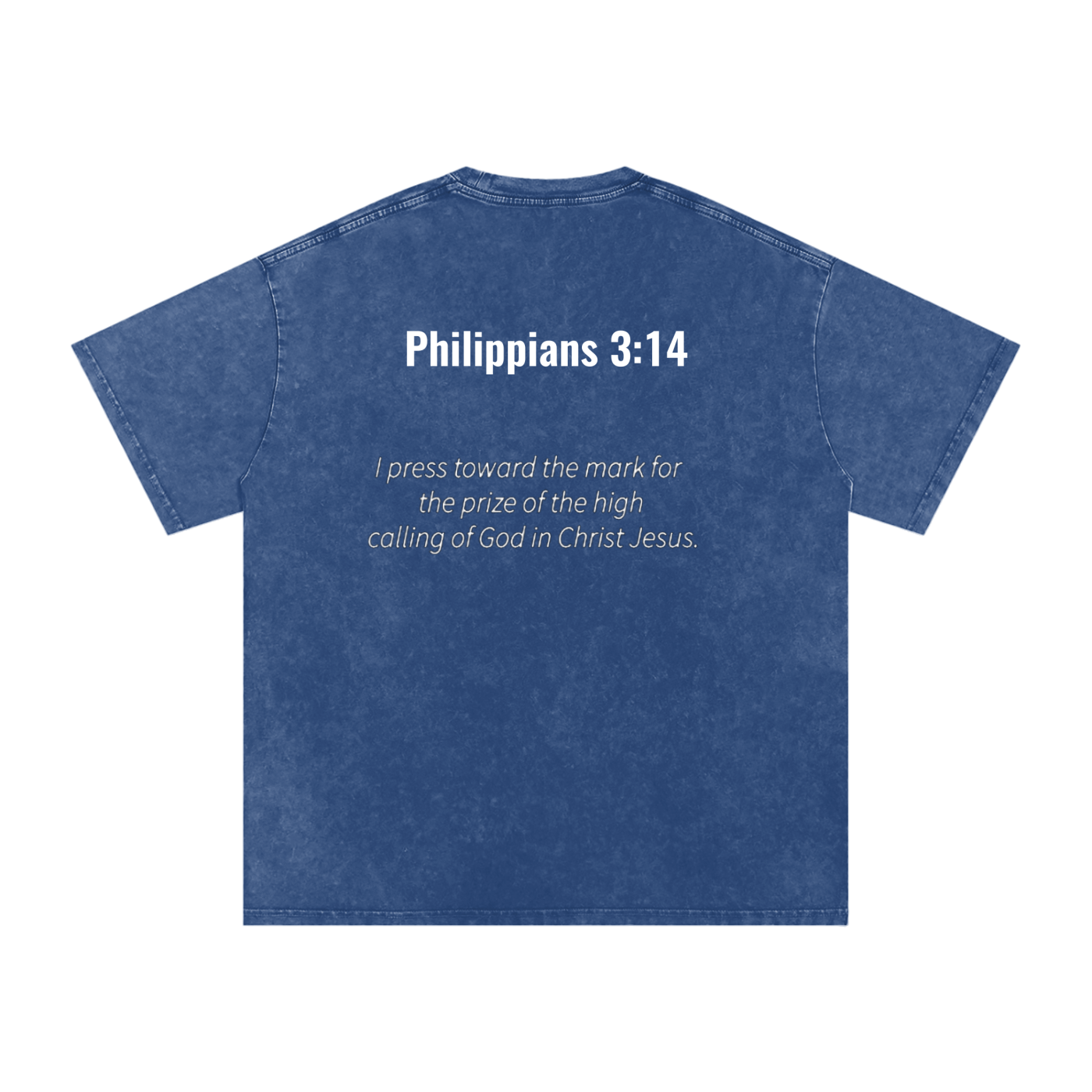 Philippians 3:14 oversized tee