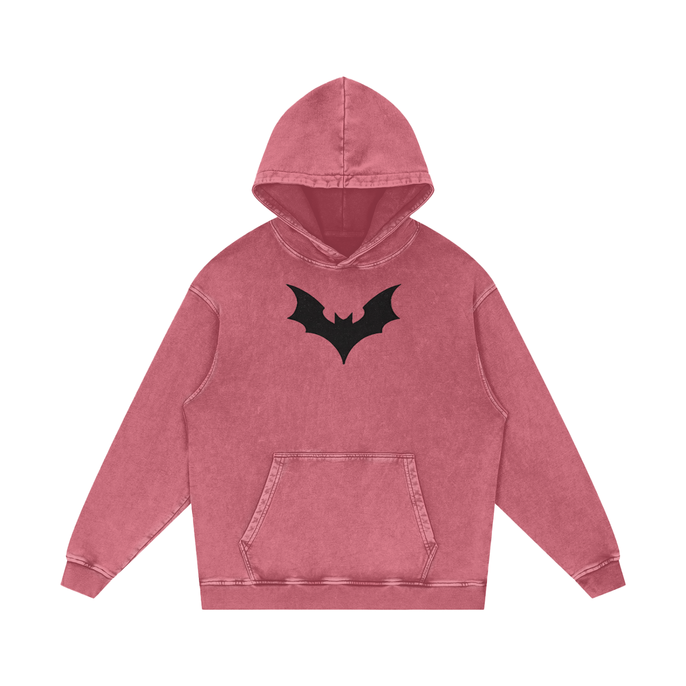 Snow Washed Bat Hoodie
