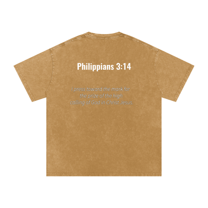 Philippians 3:14 oversized tee