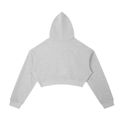 Women's Cropped Zip Up Hoodie