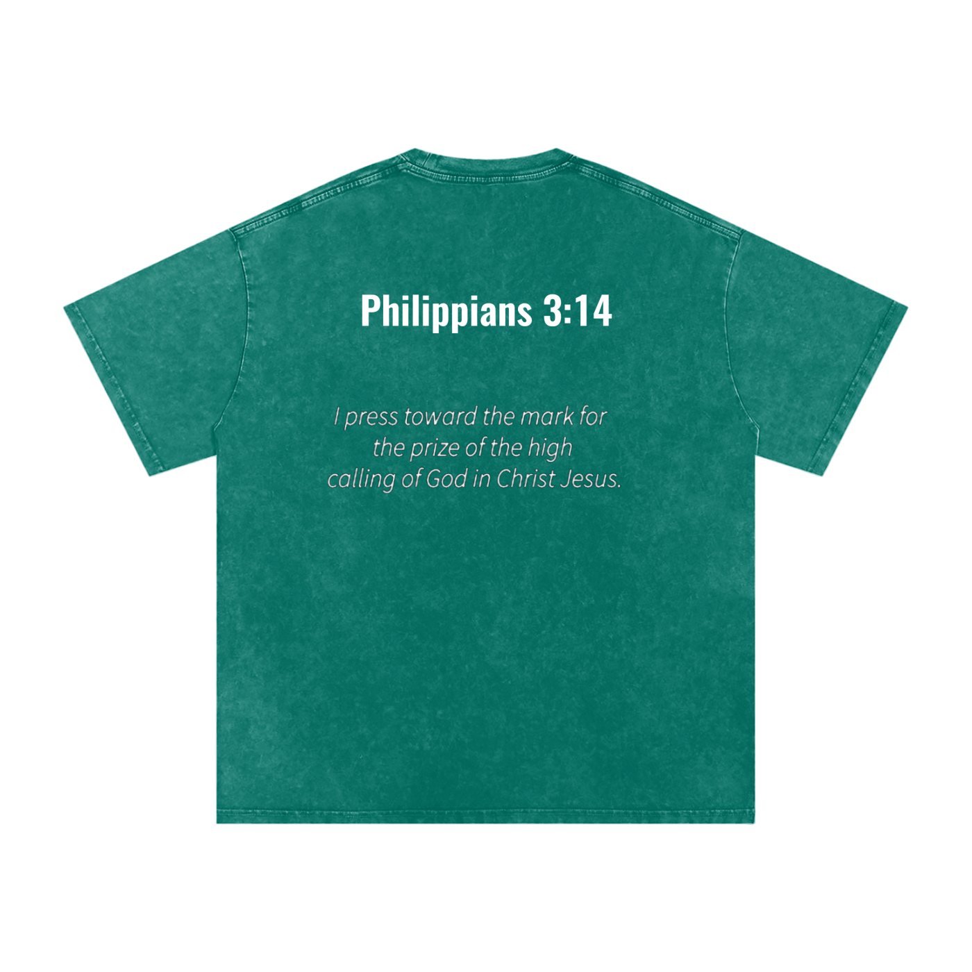 Philippians 3:14 oversized tee