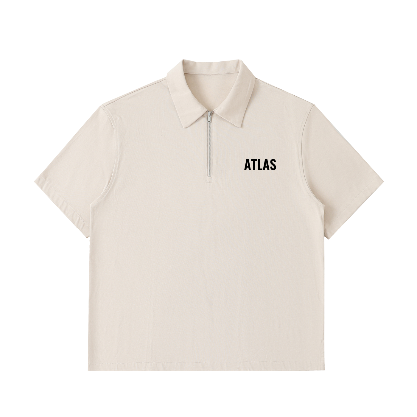 Half zip atlas polo