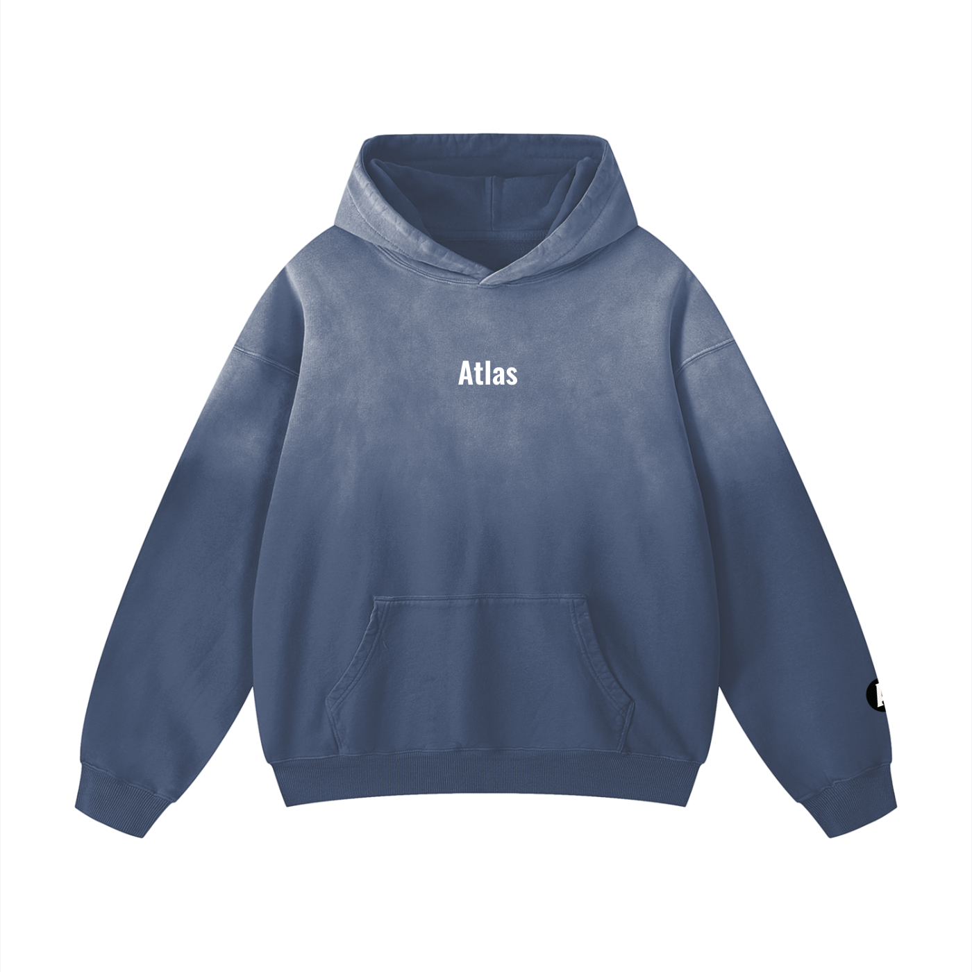 Heavyweight Atlas fade hoodie