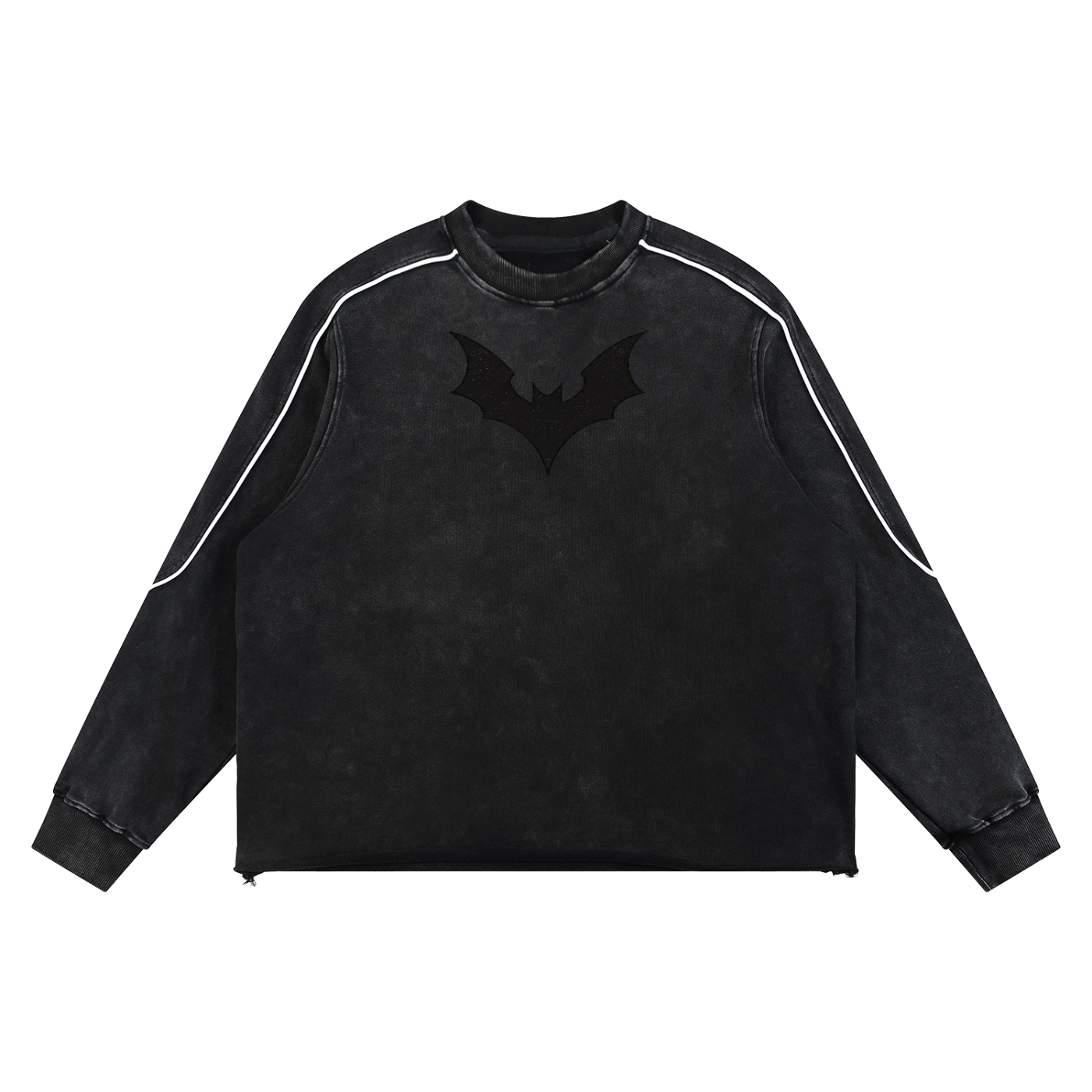 Mineral Wash Bat Sweatshirt