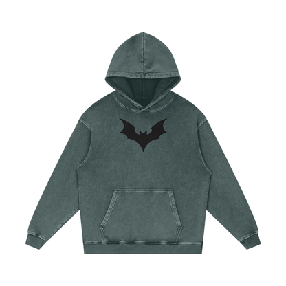 Snow Washed Bat Hoodie