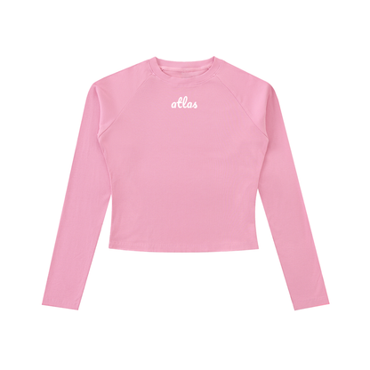 Long sleeve Pretty Girls Lift Heavy Slim Shirt