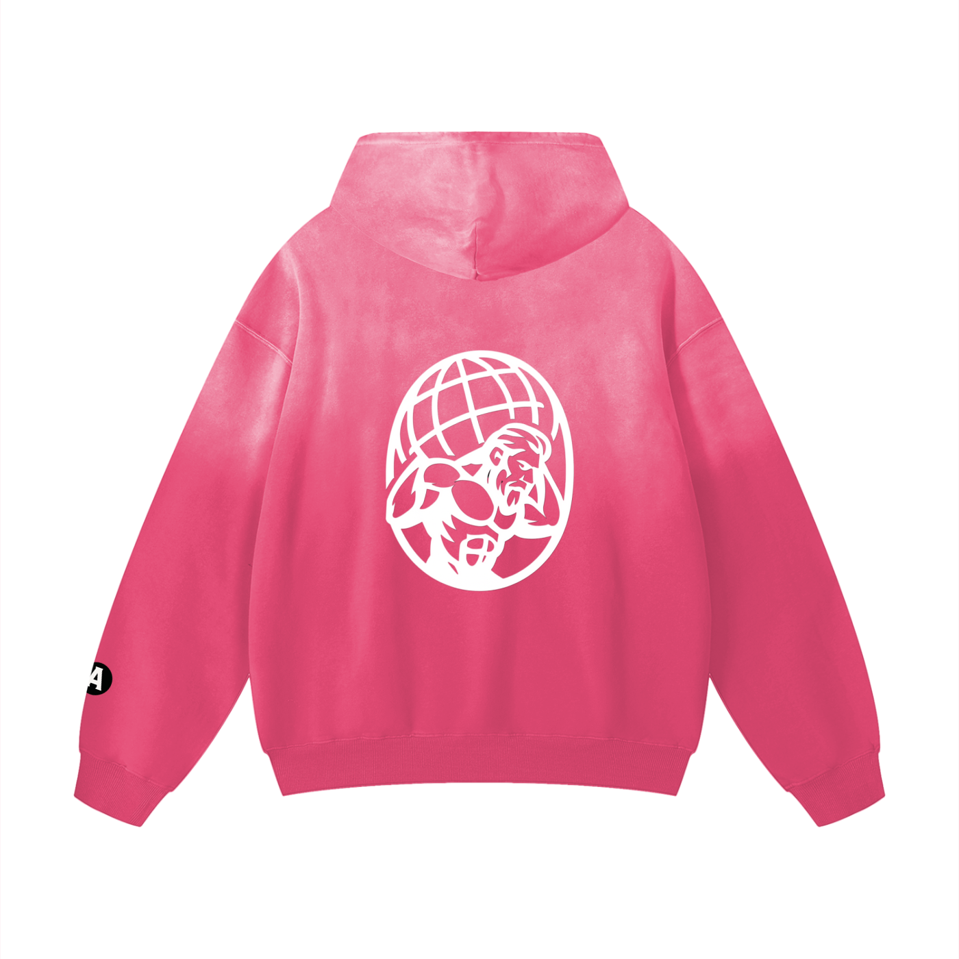 Heavyweight Atlas fade hoodie