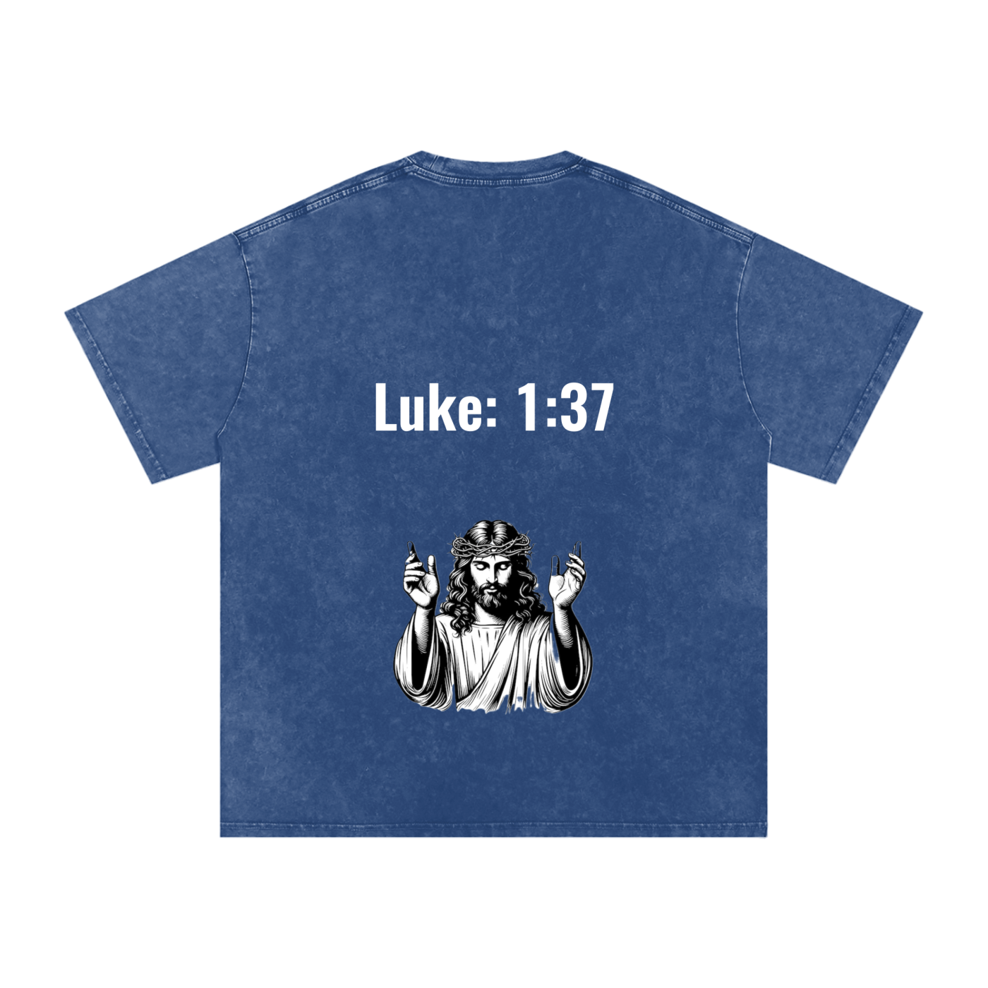 Luke 1:37 Oversized Tee