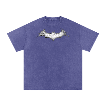Batman Snow Washed Oversized Jesus Tee