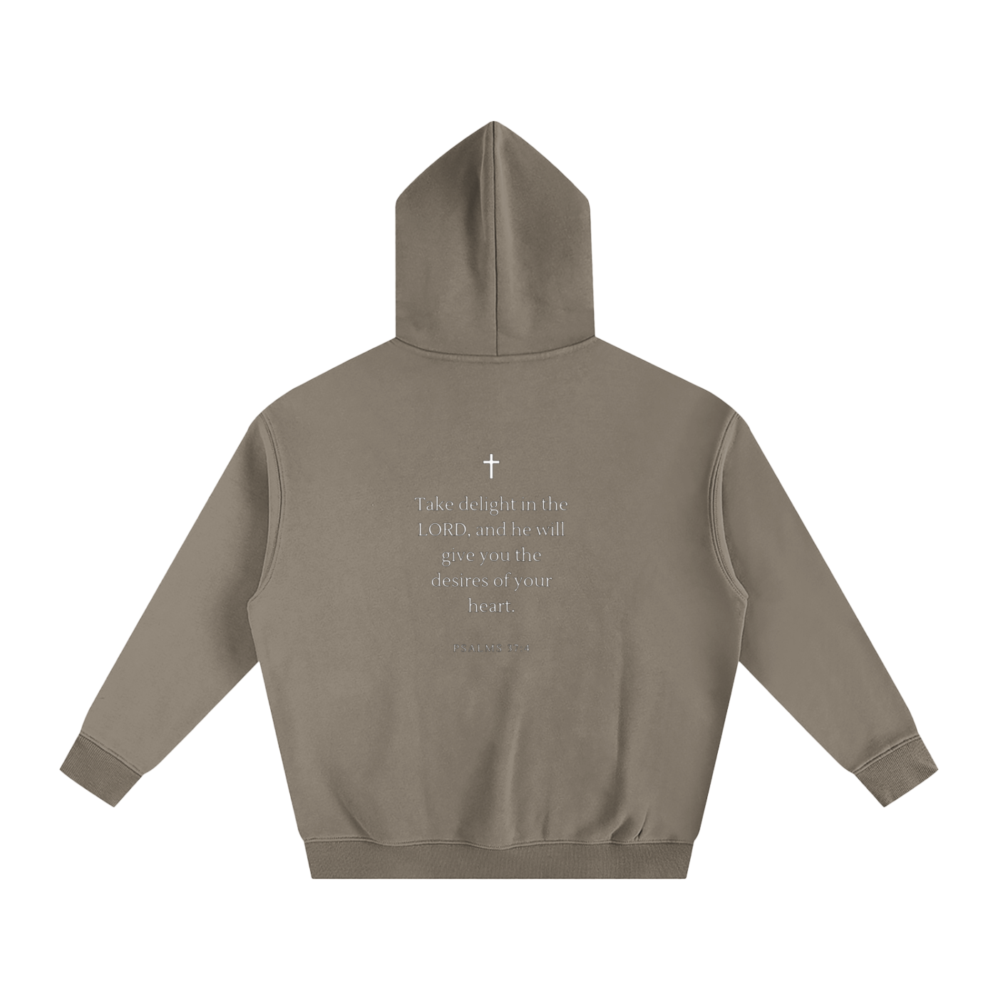 Psalms 37:4 Oversized Hoodie