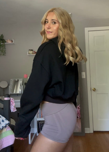 WOMENS CROPPED HOODIE