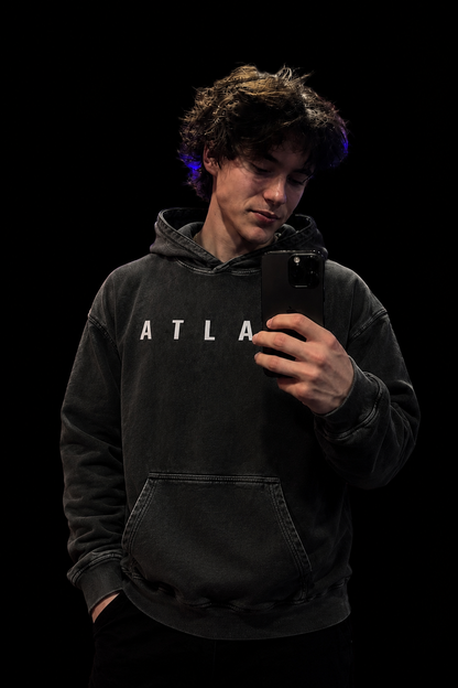 SNOW WASHED ATLAS HOODIE