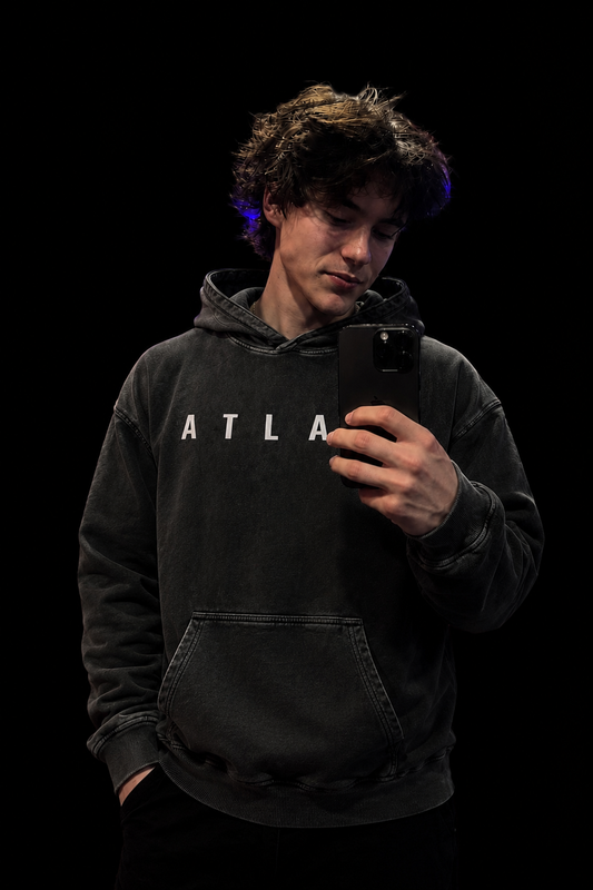 SNOW WASHED ATLAS HOODIE