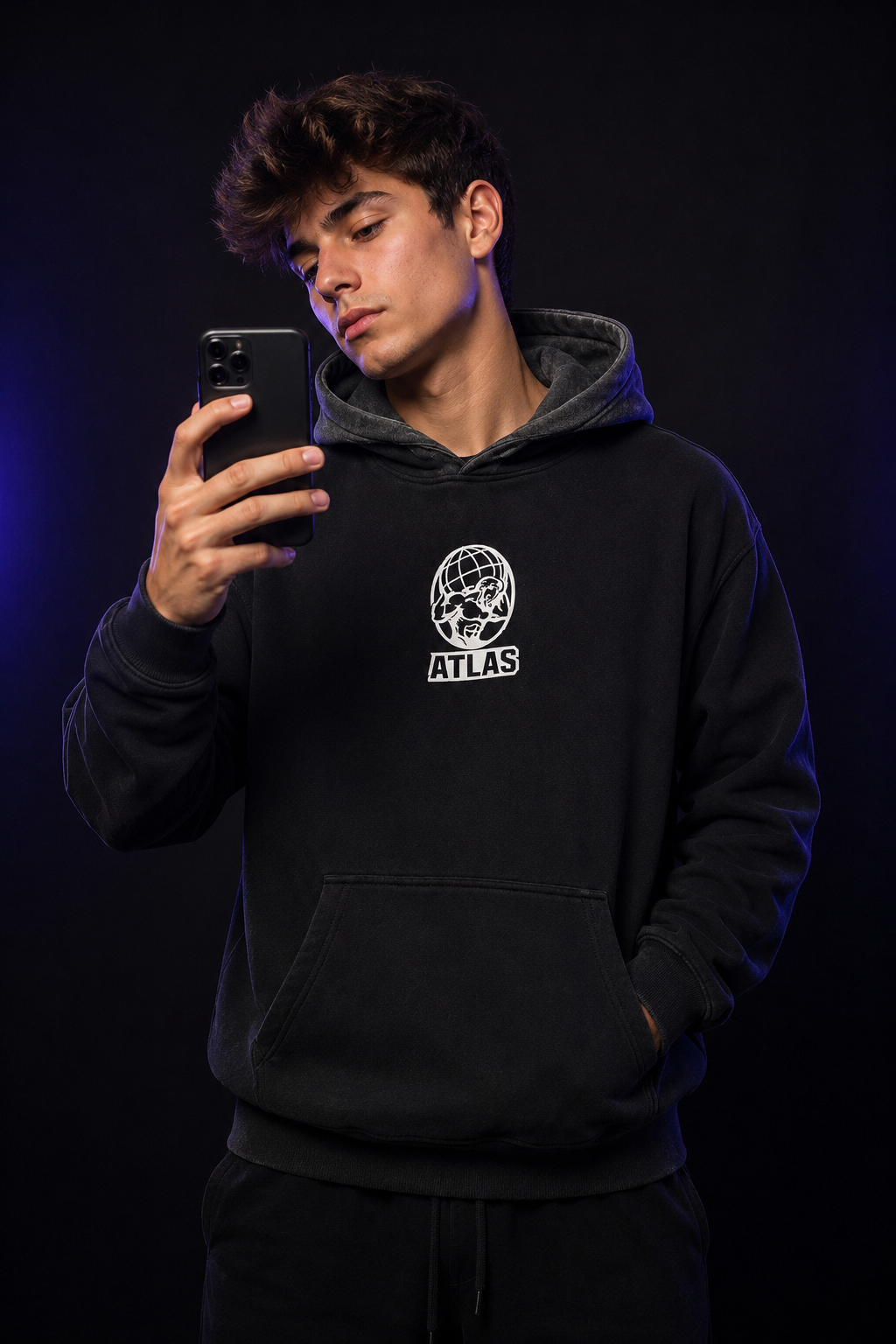 VINTAGE WASHED ATLAS HOODIE