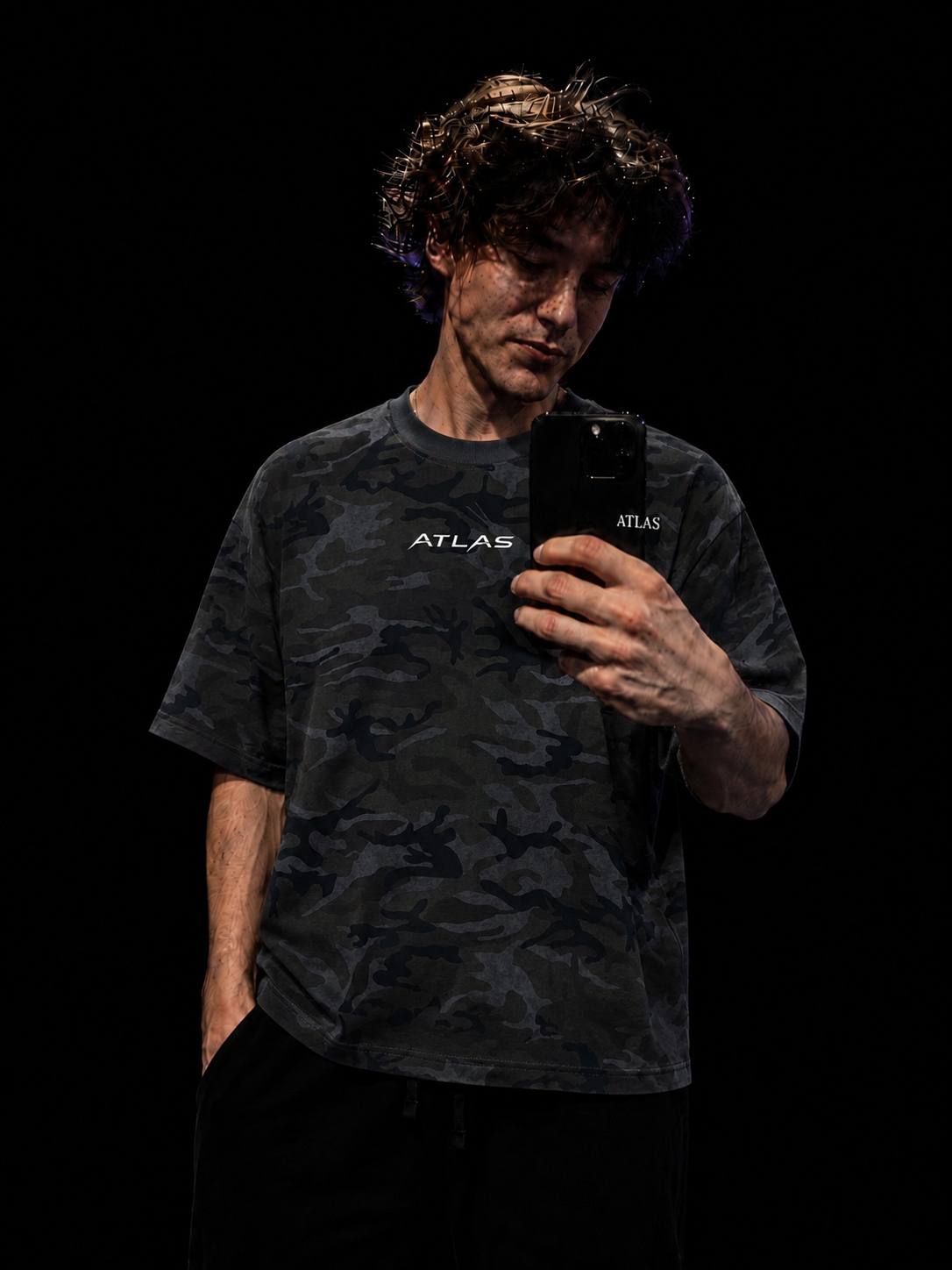 CAMO ATLAS TEE