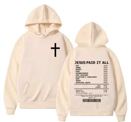 Atlas Jesus Paid It All Hoodie