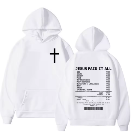 Atlas Jesus Paid It All Hoodie
