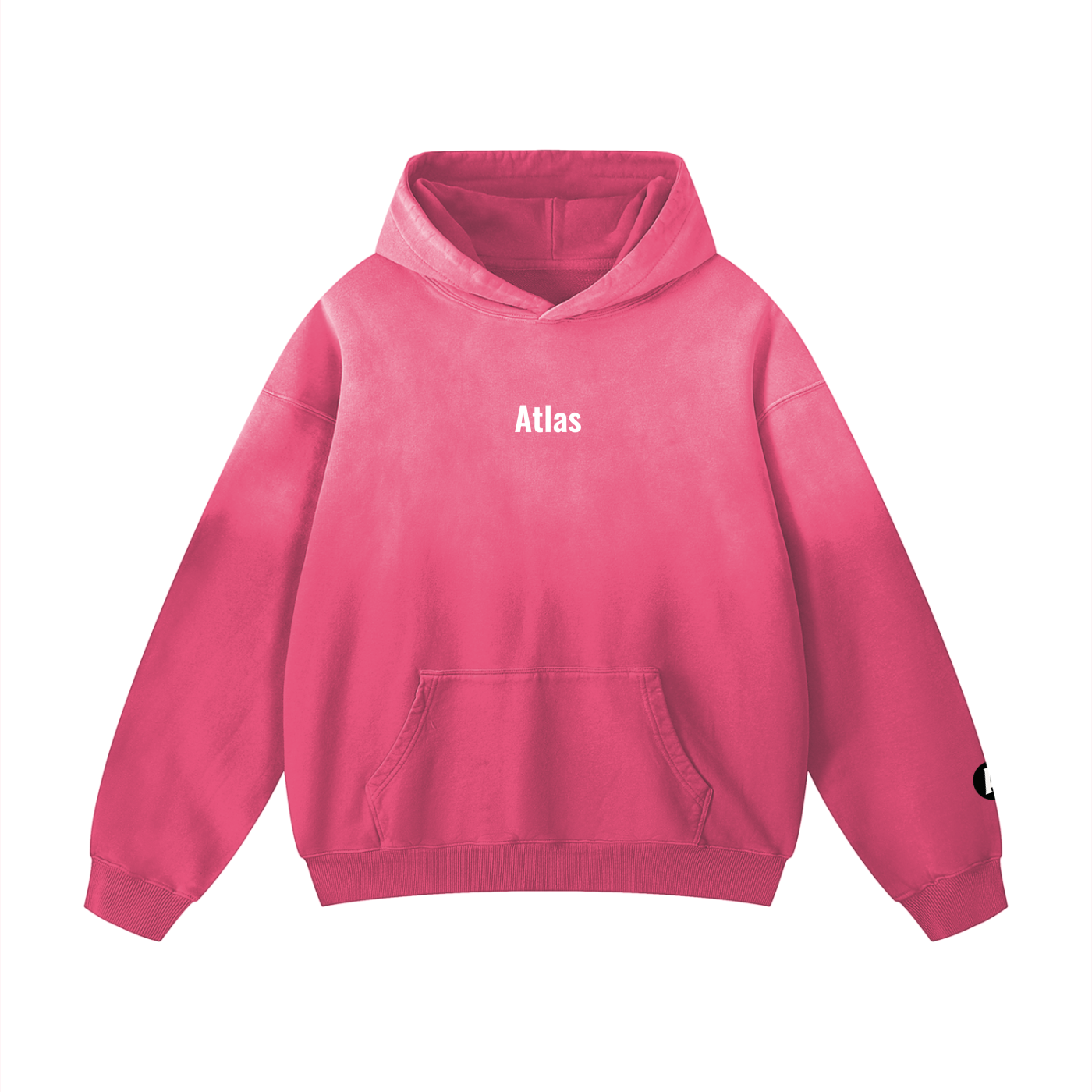 Heavyweight Atlas fade hoodie