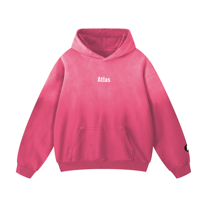 Heavyweight Atlas fade hoodie