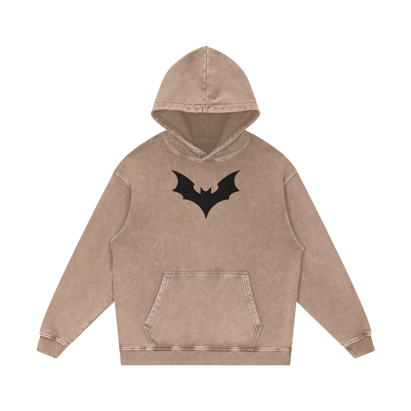 Snow Washed Bat Hoodie