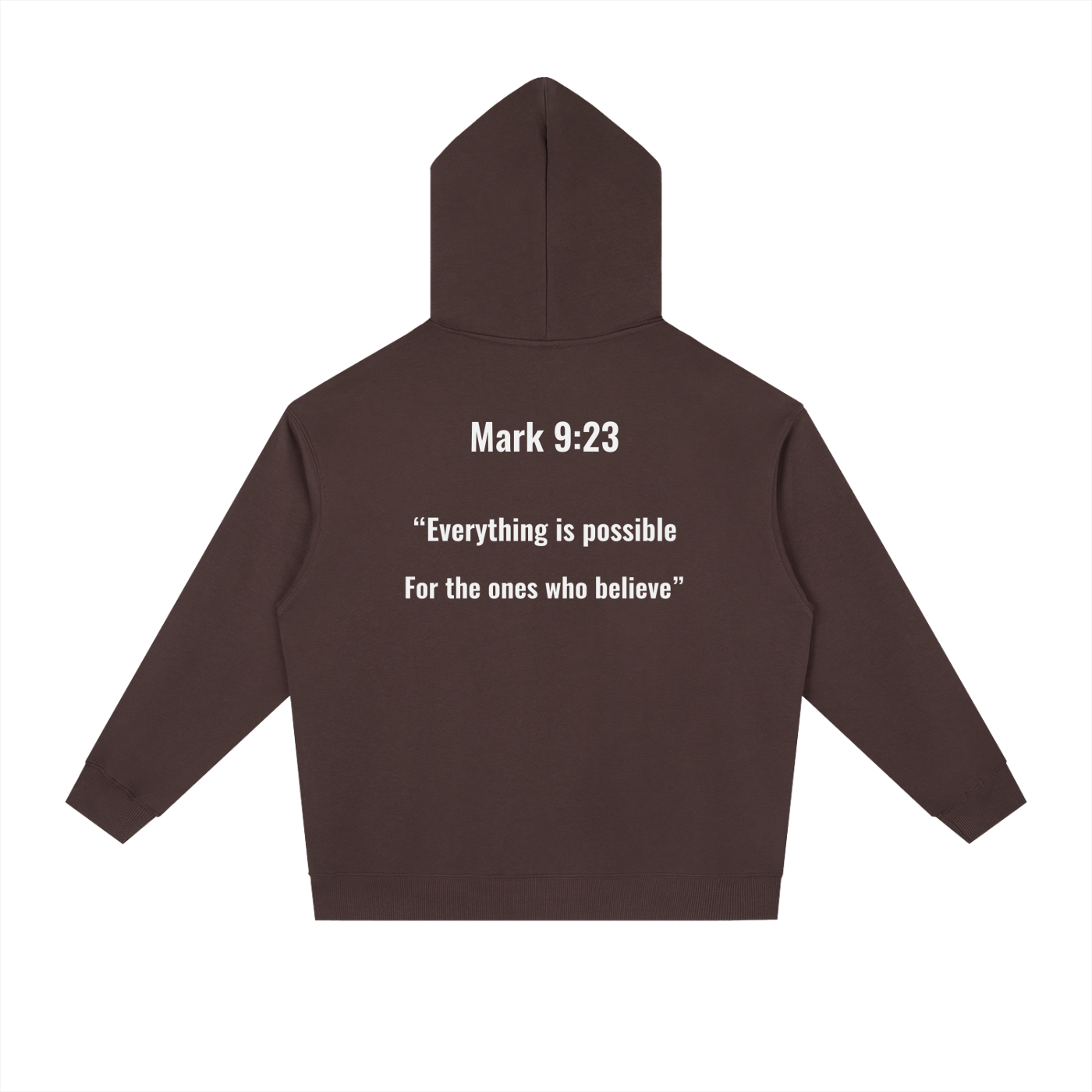 Mark 9:23 hoodie