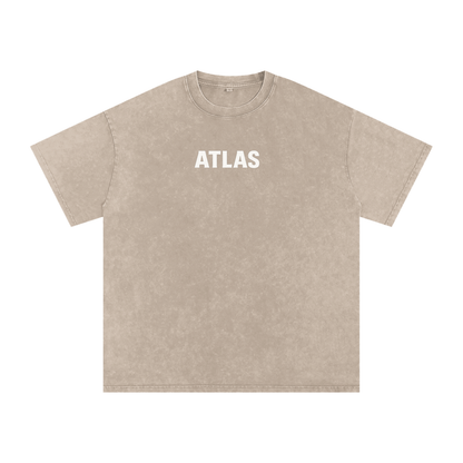 Atlas Snow Washed Oversized Tee